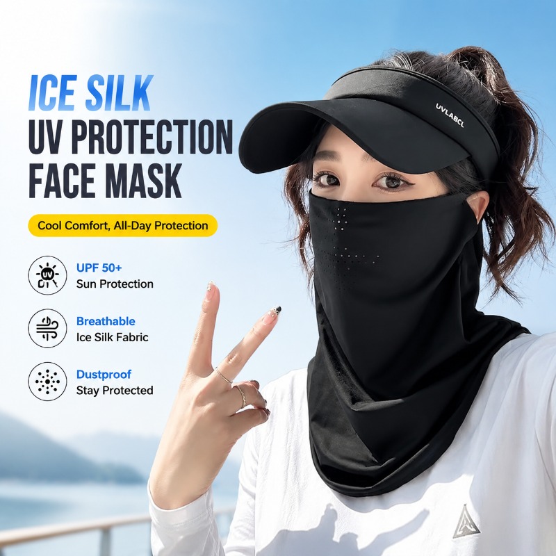 Sports Mask Breathable - Мужская и женская маска-шарф из ледяного