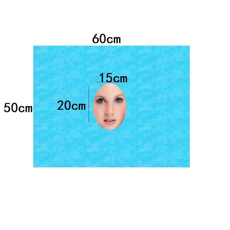 Disposable Mask Blue - 50 шт. одноразовые хирургические шторы с