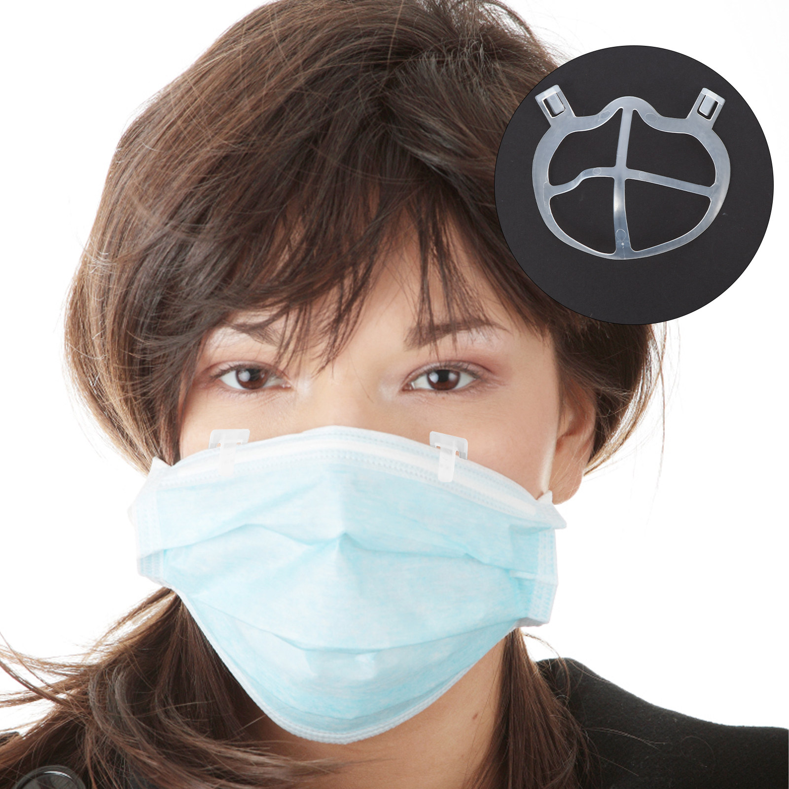 10 шт. легких, без запаха сили – обзор и цена Silicone Mask Bracket