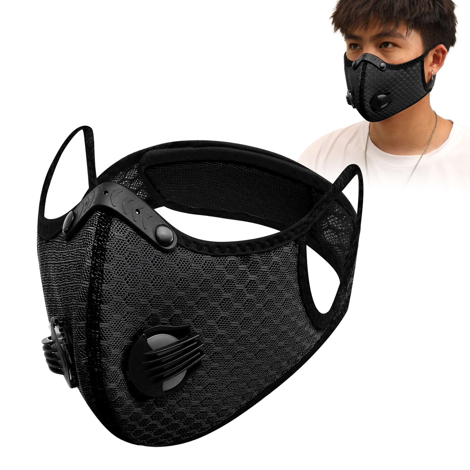 Универсальная ветрозащитная ма – обзор и цена Anti Pollution Mask