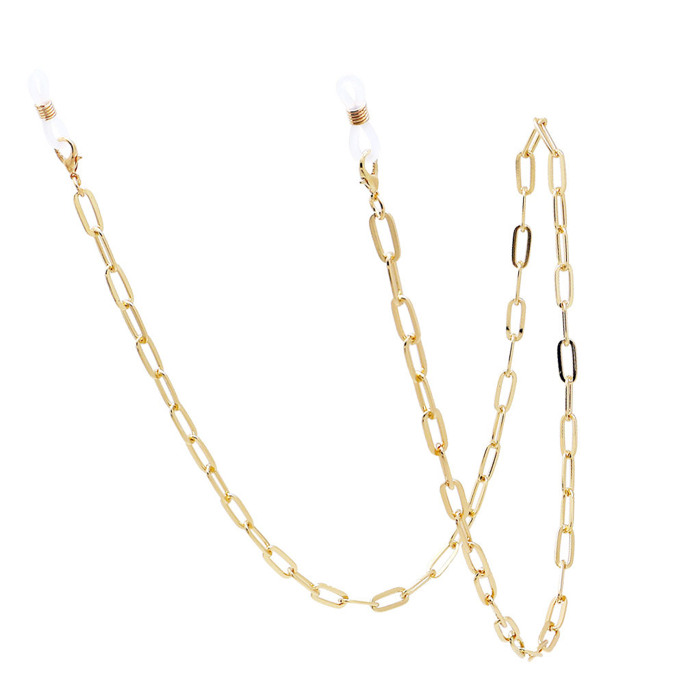 Золотой ремешок-цепочка для ма – обзор и цена Mask Chain Holder